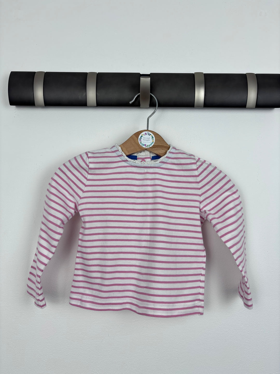 Baby Boden Stripe Top 3-6 Months-Tops-Second Snuggle Preloved