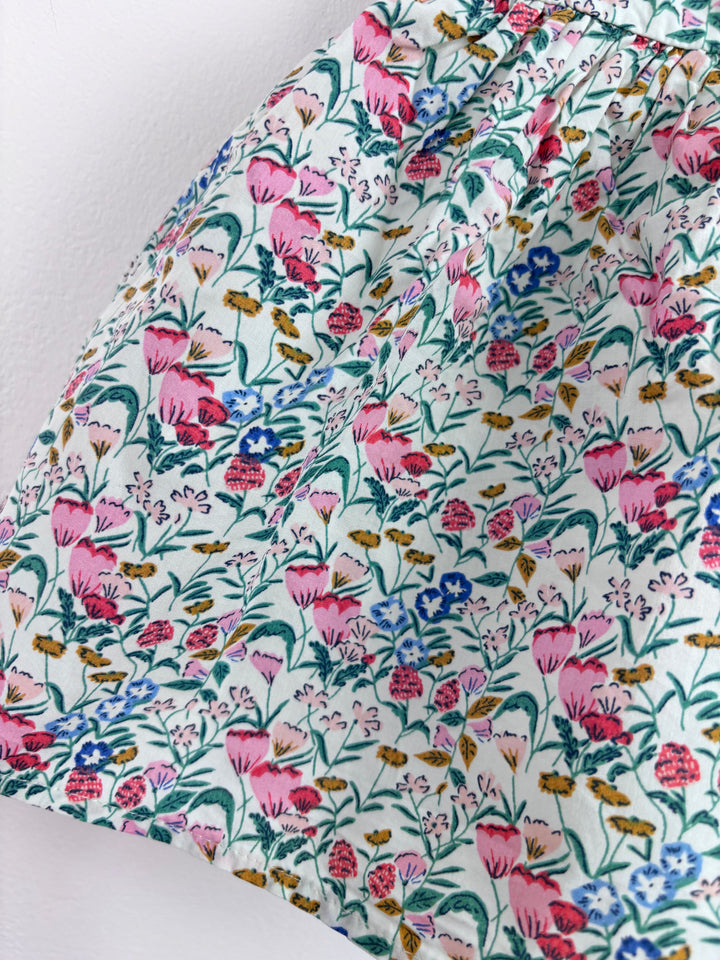 M&S Floral Dress 0-3 Months-Dresses-Second Snuggle Preloved