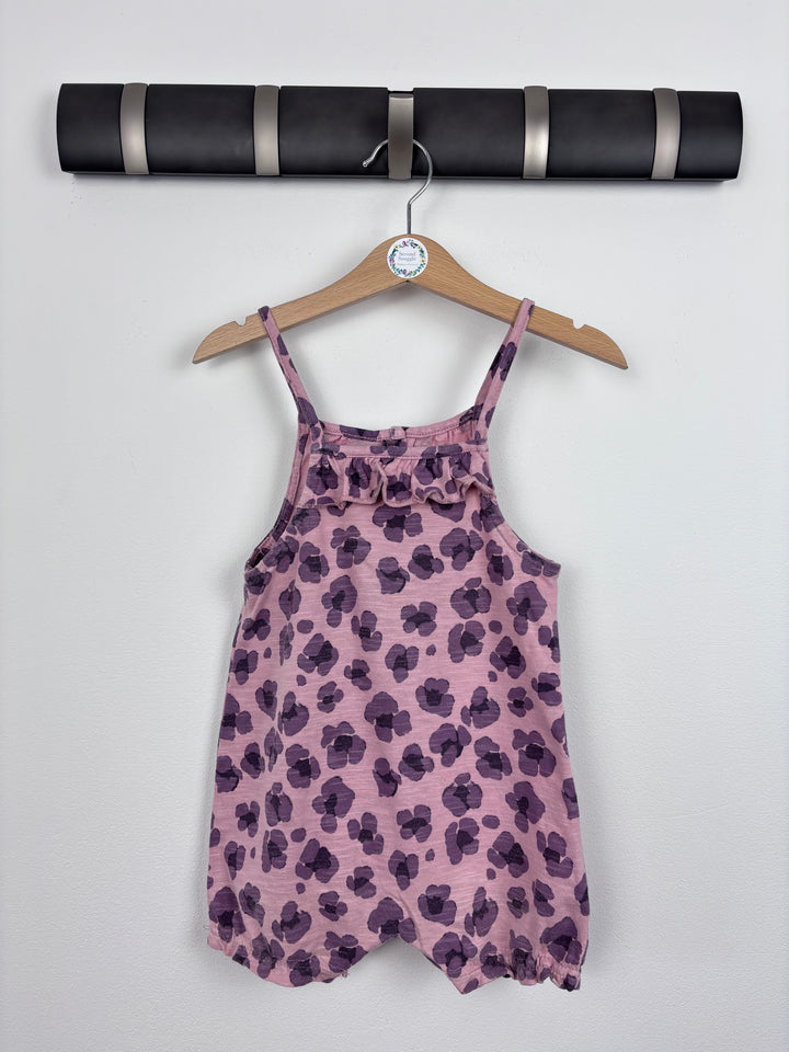 Next Pink Romper 12-18 Months - PLAY-Rompers-Second Snuggle Preloved