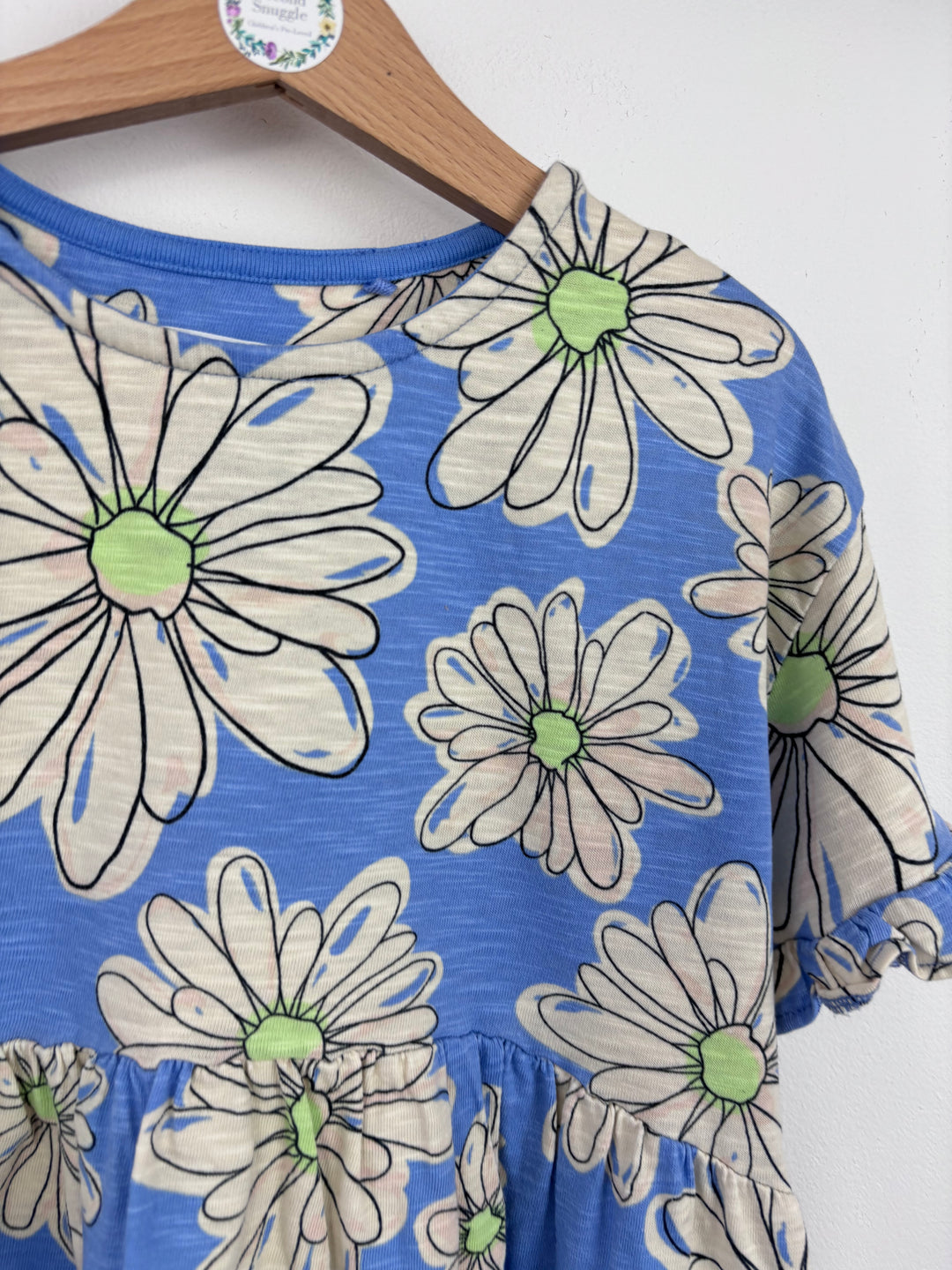 Next Bold Floral Dress 7 Years-Dresses-Second Snuggle Preloved