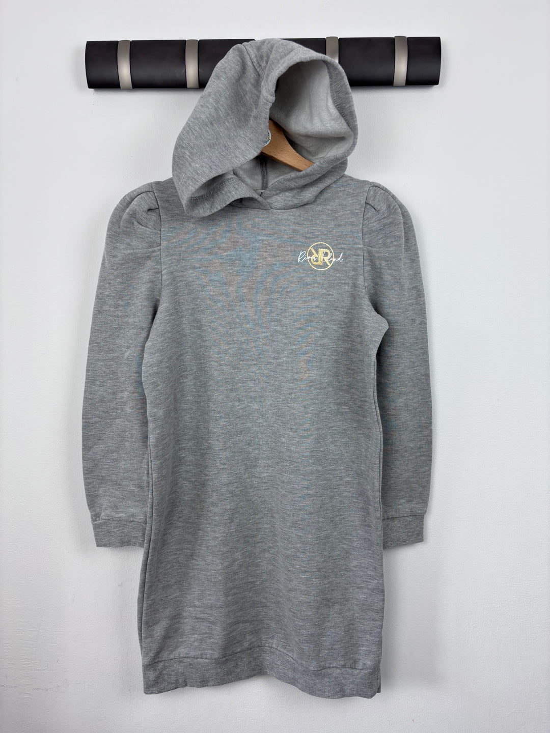 River Island Grey Hoodie Dress 11–12 Years-Dresses-Second Snuggle Preloved