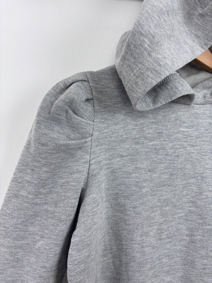River Island Grey Hoodie Dress 11–12 Years-Dresses-Second Snuggle Preloved