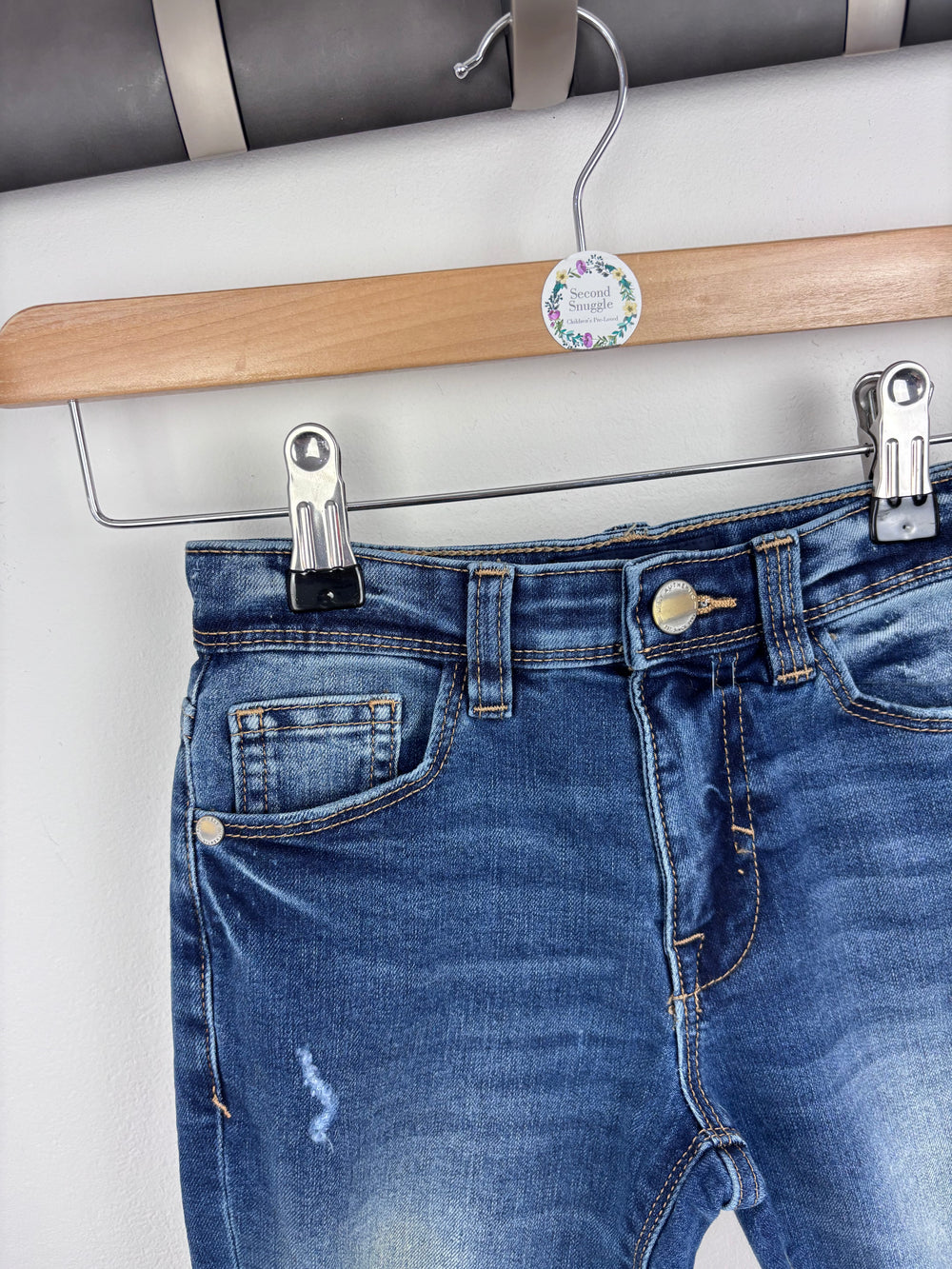 Next Ripped Jeans 4 Years-Trousers-Second Snuggle Preloved