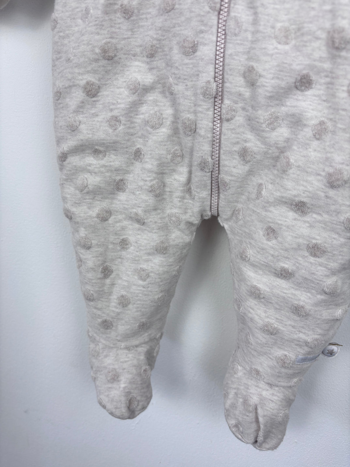 Mamas & Papas Brown Spot Snowsuit with Hood 3-6 Months-Snow Suits-Second Snuggle Preloved