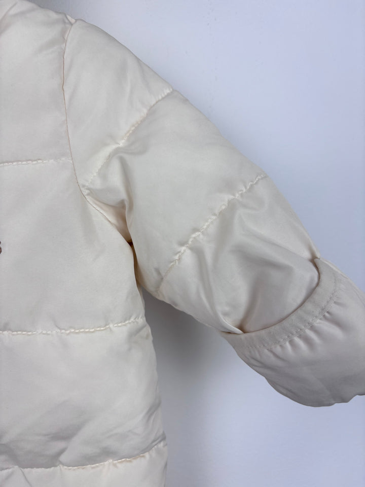 Gap Cream Snowsuit 3-6 Months-Snow Suits-Second Snuggle Preloved