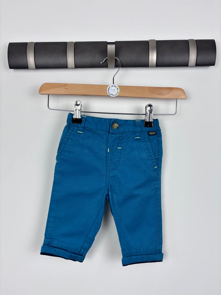 Ted Baker Chino Shorts 3–6 Months-Trousers-Second Snuggle Preloved