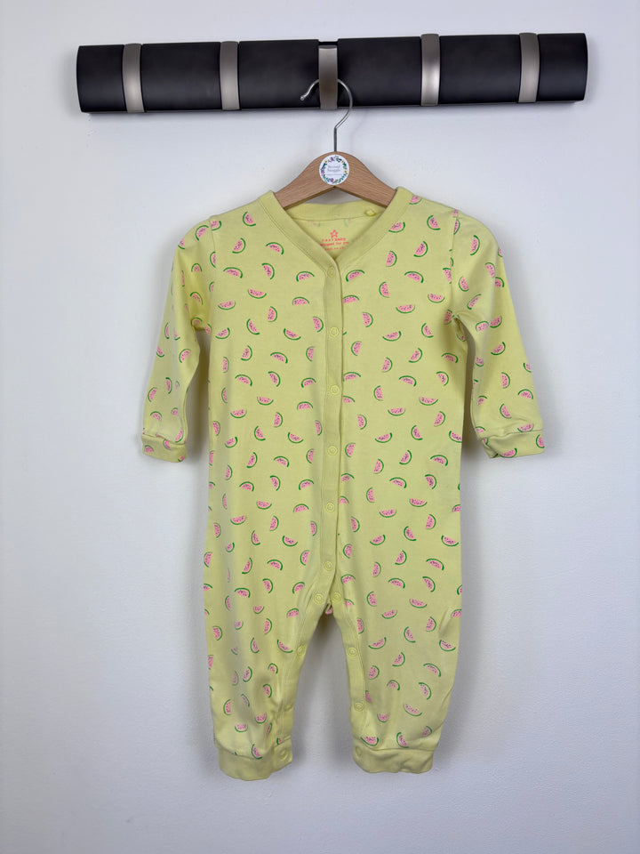 Next Watermelon Print Romper 9–12 Months-Rompers-Second Snuggle Preloved