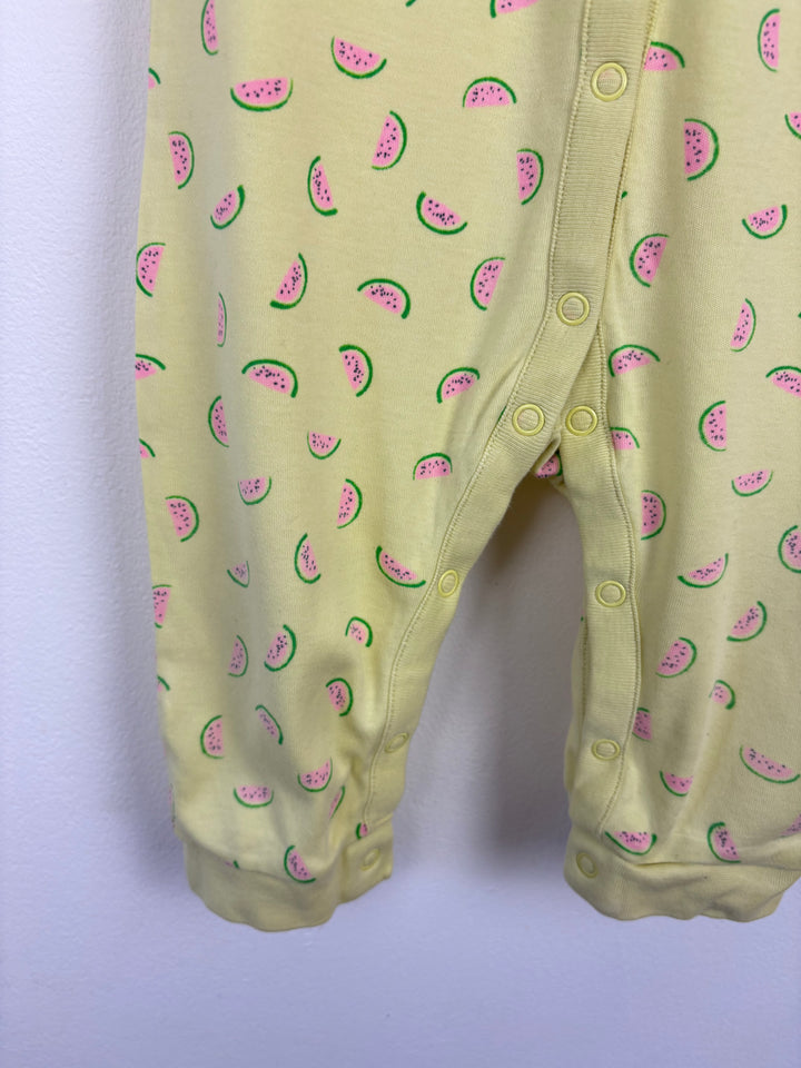 Next Watermelon Print Romper 9–12 Months-Rompers-Second Snuggle Preloved