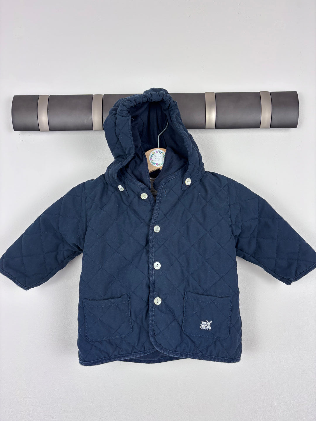 Emile Et Rose Quilted Jacket 3 Months-Jackets-Second Snuggle Preloved