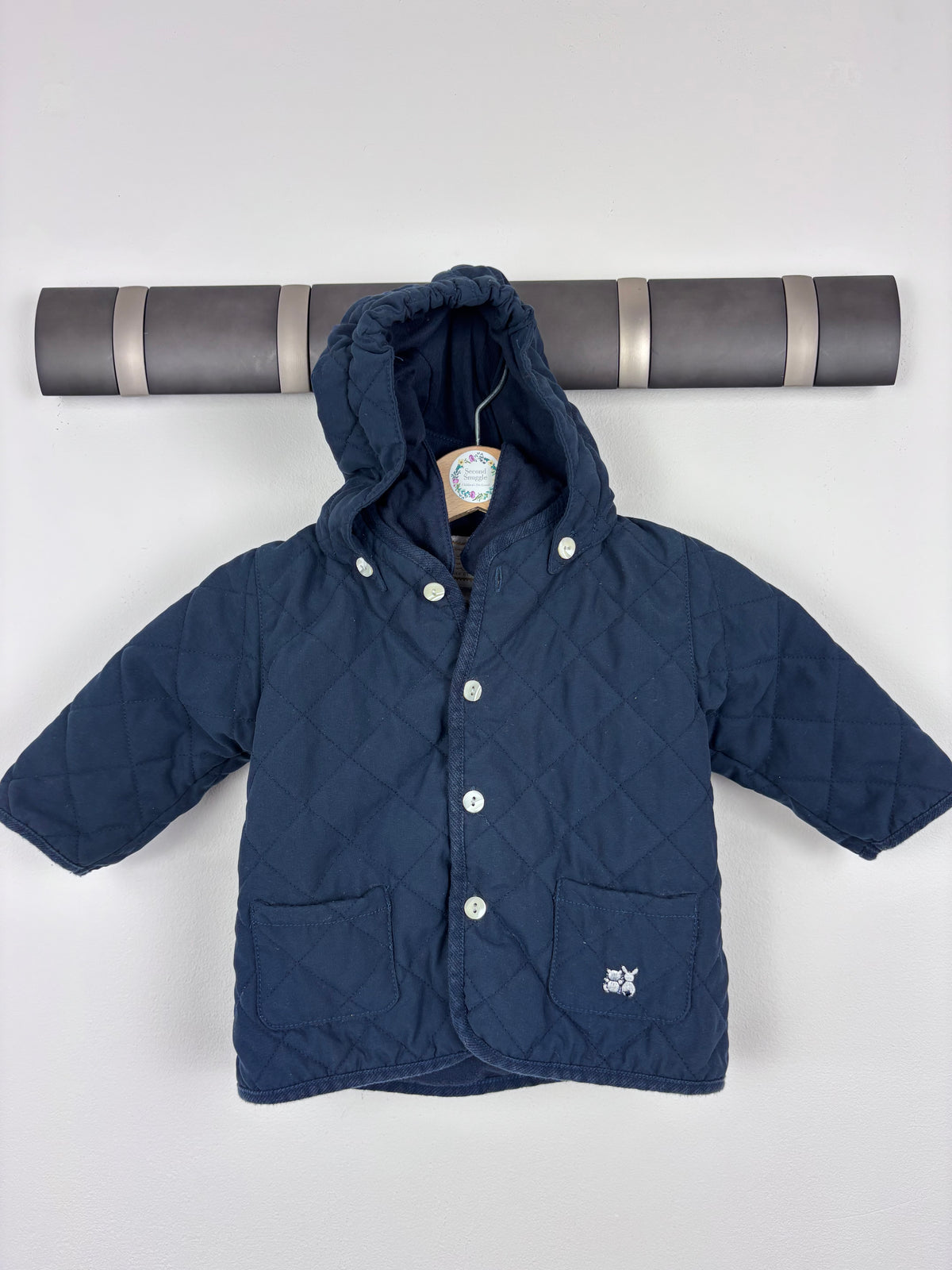 Emile Et Rose Quilted Jacket 3 Months-Jackets-Second Snuggle Preloved