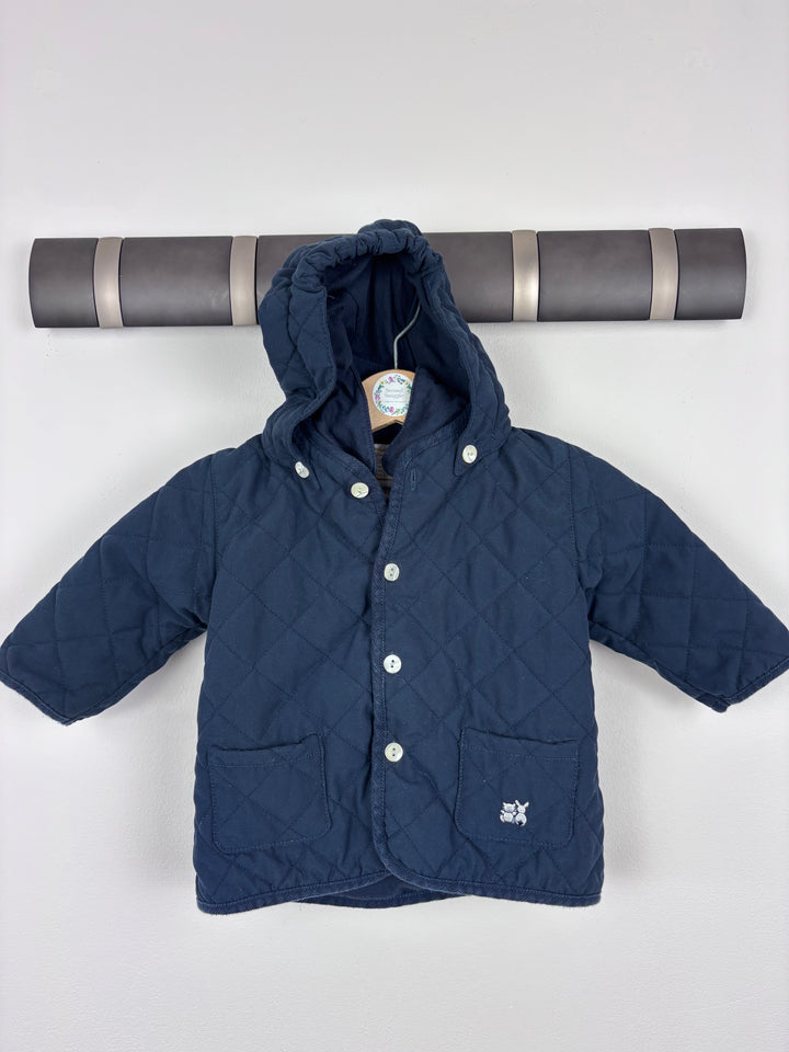 Emile Et Rose Quilted Jacket 3 Months-Jackets-Second Snuggle Preloved