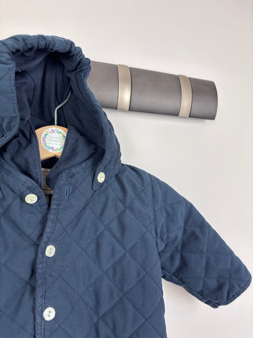 Emile Et Rose Quilted Jacket 3 Months-Jackets-Second Snuggle Preloved