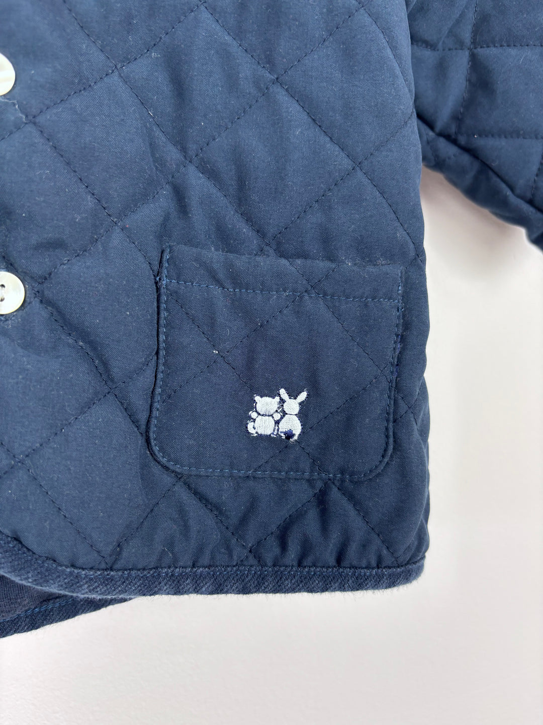 Emile Et Rose Quilted Jacket 3 Months-Jackets-Second Snuggle Preloved
