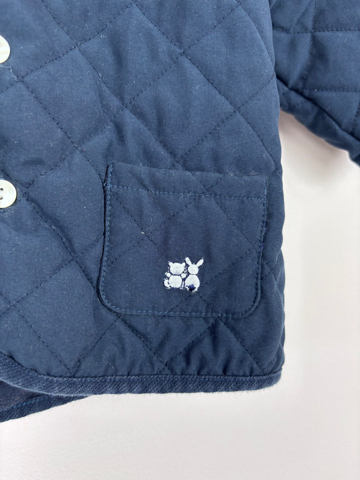 Emile Et Rose Quilted Jacket 3 Months-Jackets-Second Snuggle Preloved