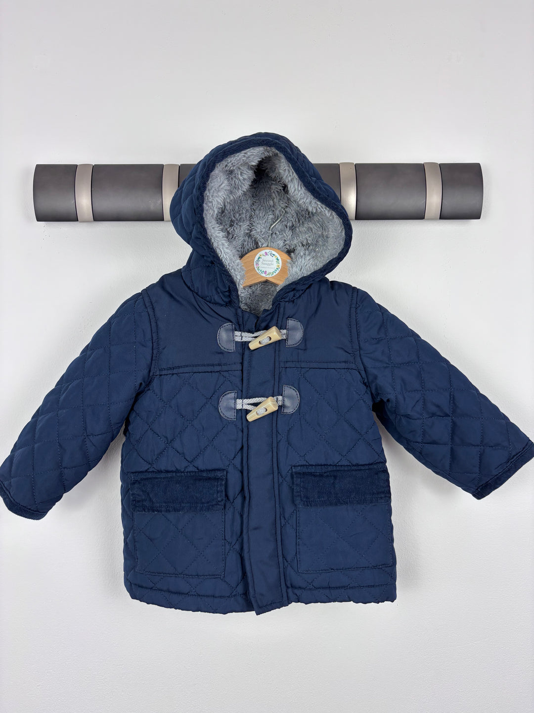 George Quilted Toggle Jacket 6-9 Months-Coats-Second Snuggle Preloved
