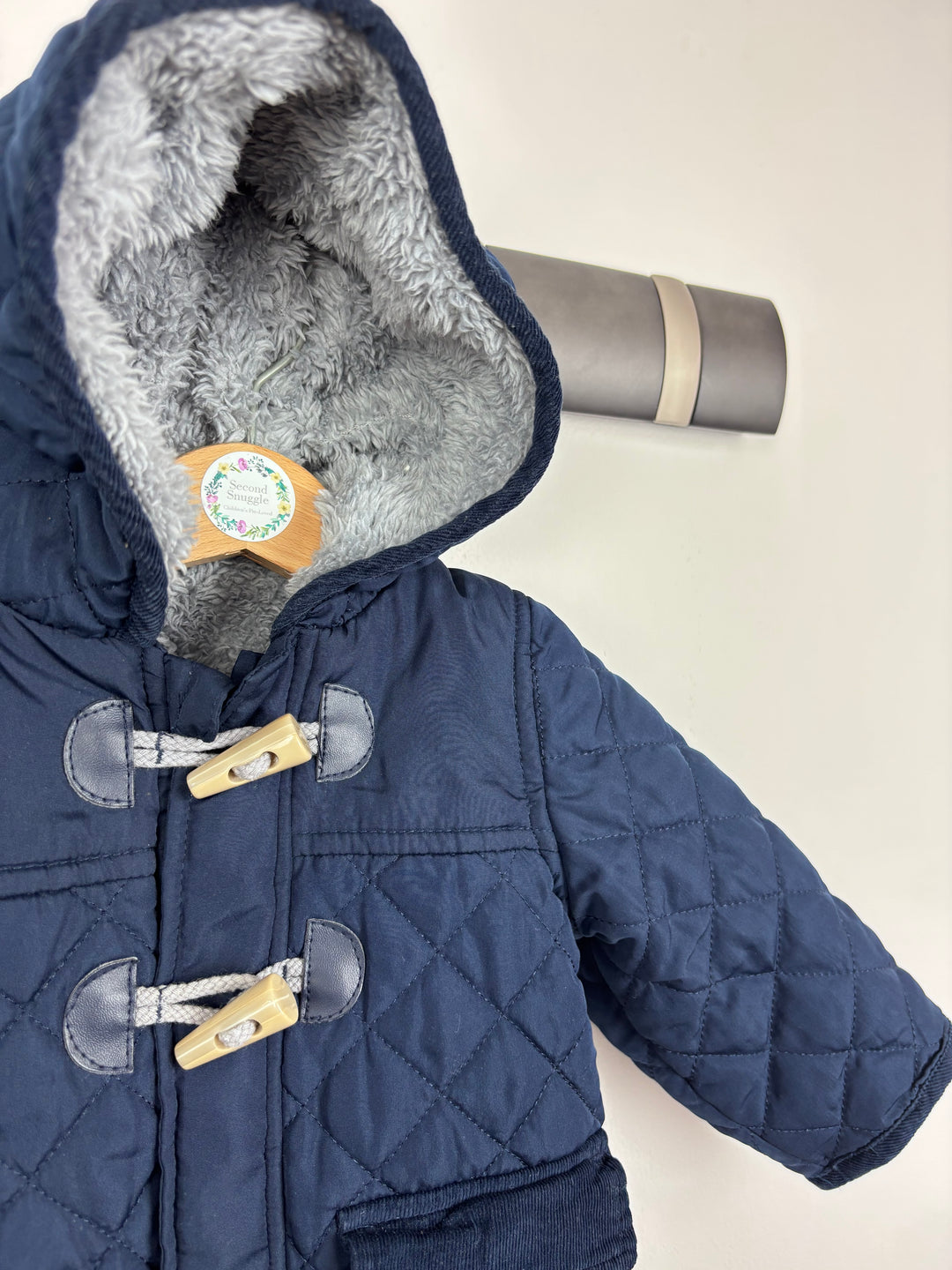 George Quilted Toggle Jacket 6-9 Months-Coats-Second Snuggle Preloved