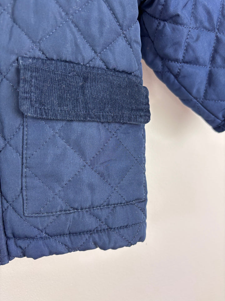 George Quilted Toggle Jacket 6-9 Months-Coats-Second Snuggle Preloved