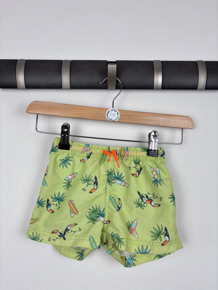 Zara Toucan Swim Shorts 2–3 Years-Swimming-Second Snuggle Preloved