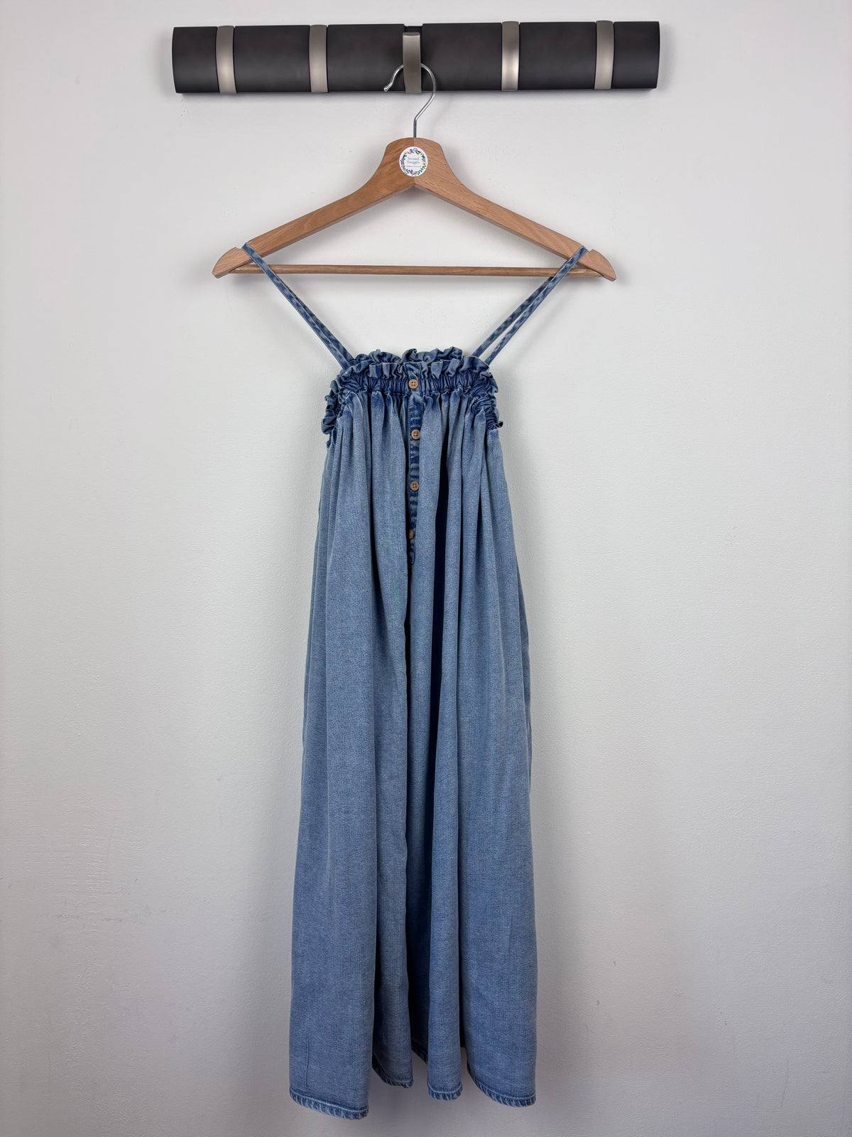 Next Denim Maxi Dress 9 Years-Dresses-Second Snuggle Preloved
