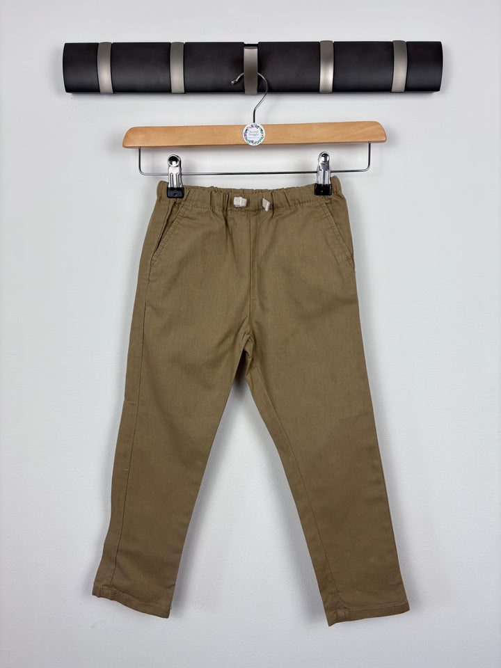 Next Slim Fit Chino Trousers 2–3 Years-Trousers-Second Snuggle Preloved