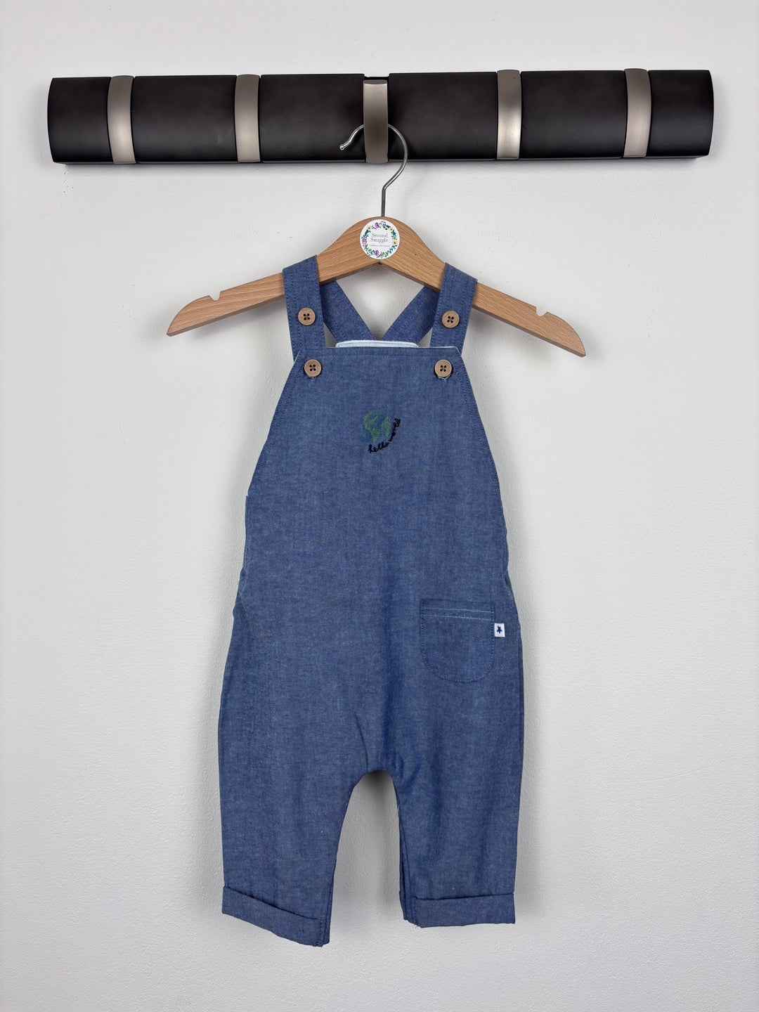 Mamas & Papas Dungarees 0–3 Months-Dungarees-Second Snuggle Preloved