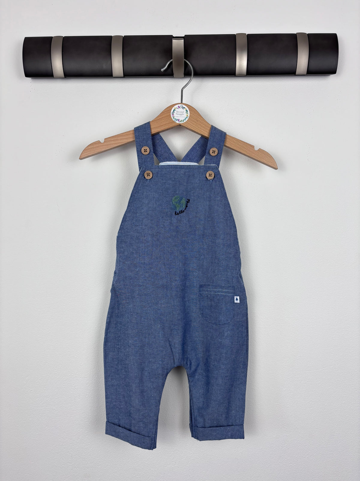 Mamas & Papas Dungarees 0–3 Months-Dungarees-Second Snuggle Preloved