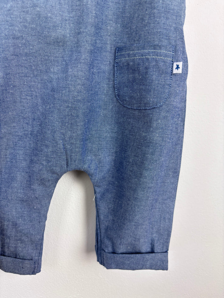 Mamas & Papas Dungarees 0–3 Months-Dungarees-Second Snuggle Preloved