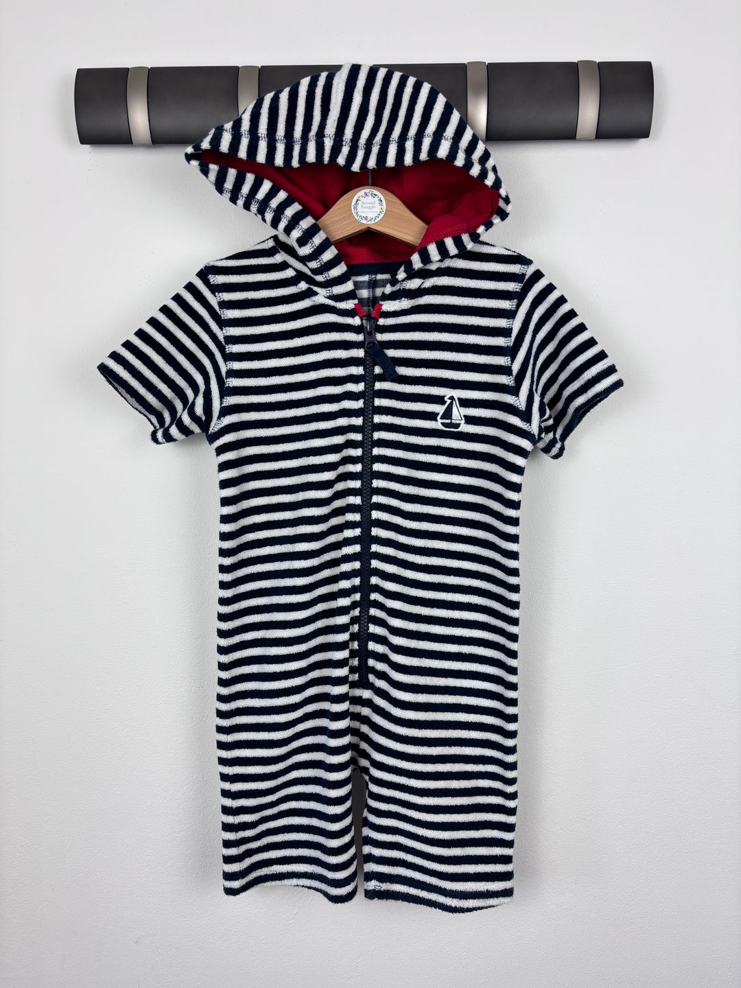 Next Towelling Romper 3–4 Years-Swimming-Second Snuggle Preloved