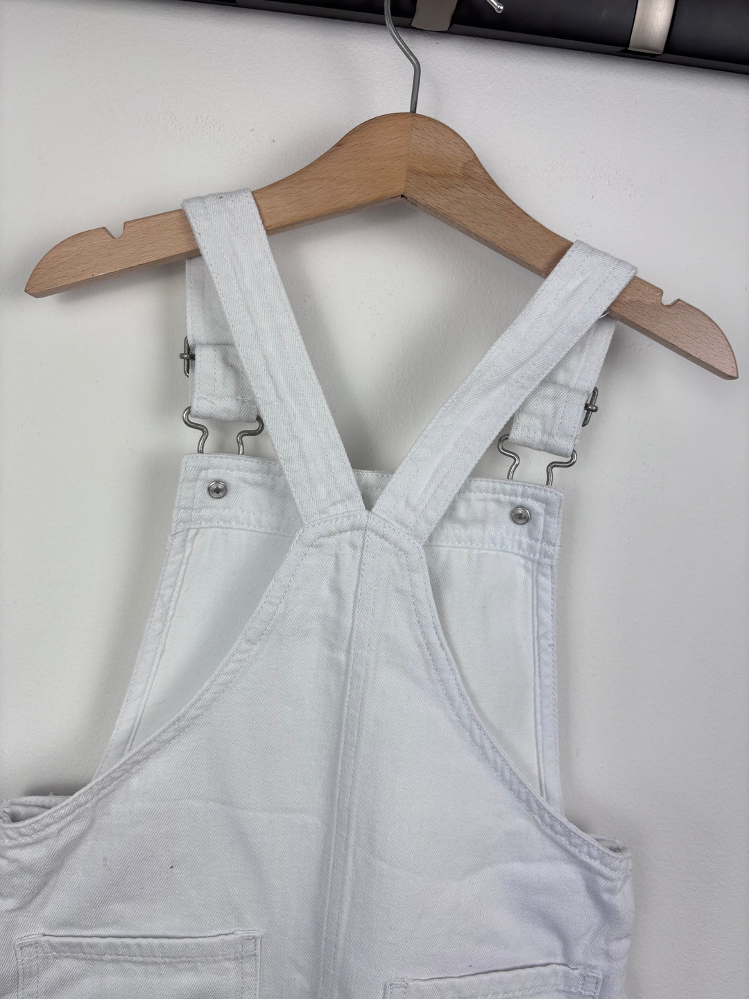 Next White Denim Pinafore 5 Years-Dresses-Second Snuggle Preloved