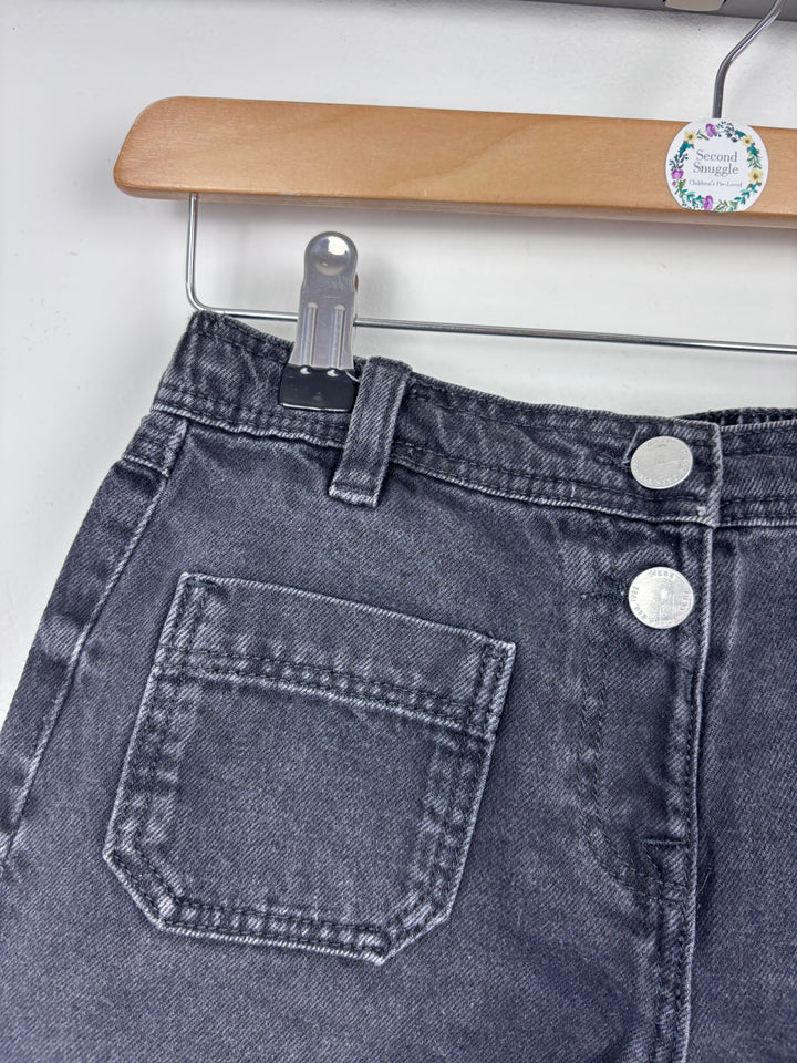 Next Black Denim Shorts 9 Years