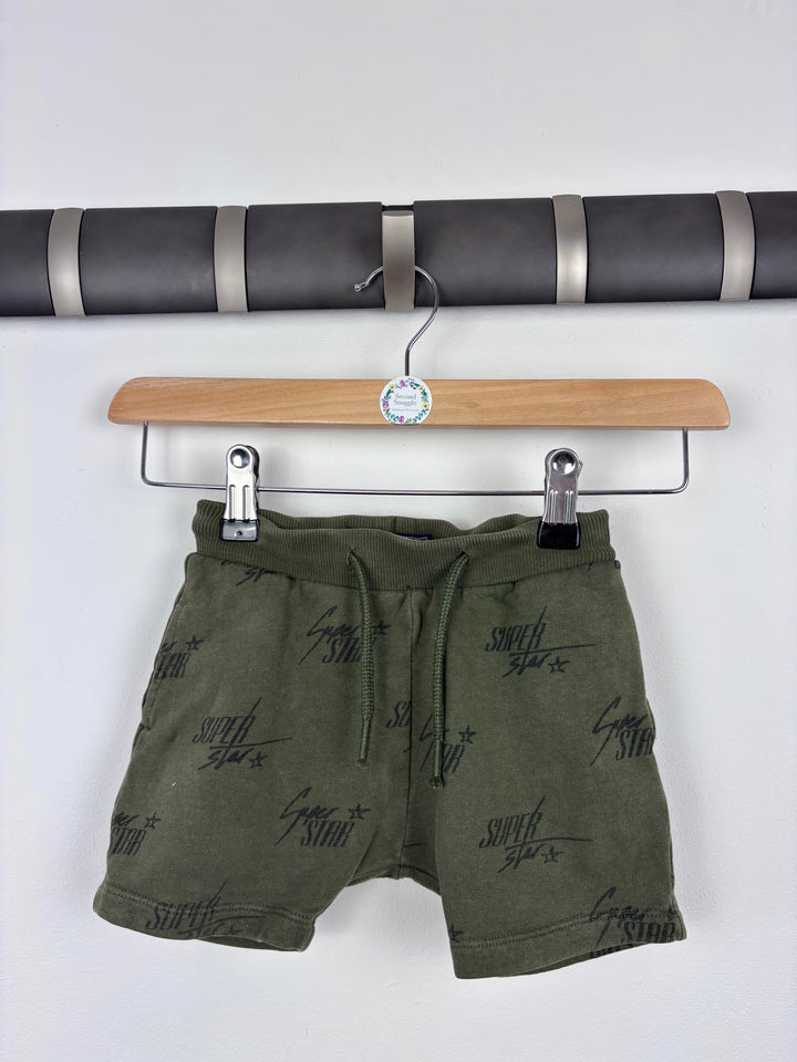Next 'Superstar' Print Shorts 12-18 Months