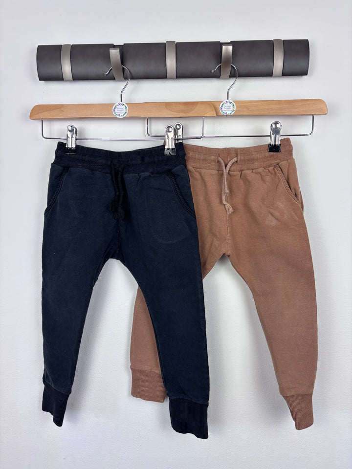 Mingo Joggers Bundle 18-24 Months (2 Pairs)-Trousers-Second Snuggle Preloved