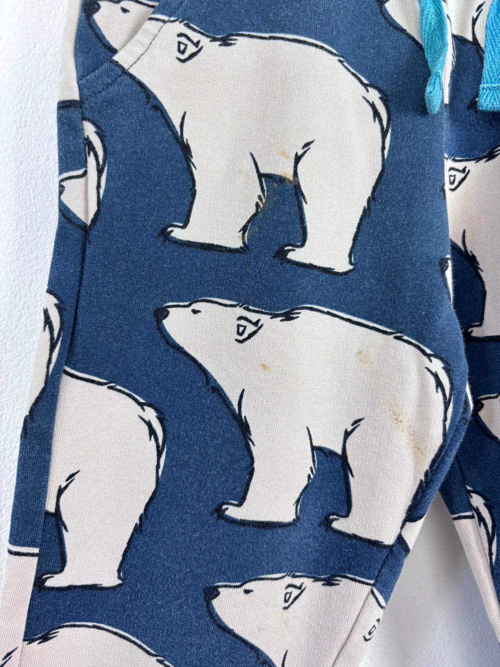 Maxomorra Polar Bear Joggers 92/98 (2-3 Years) - PLAY-Trousers-Second Snuggle Preloved