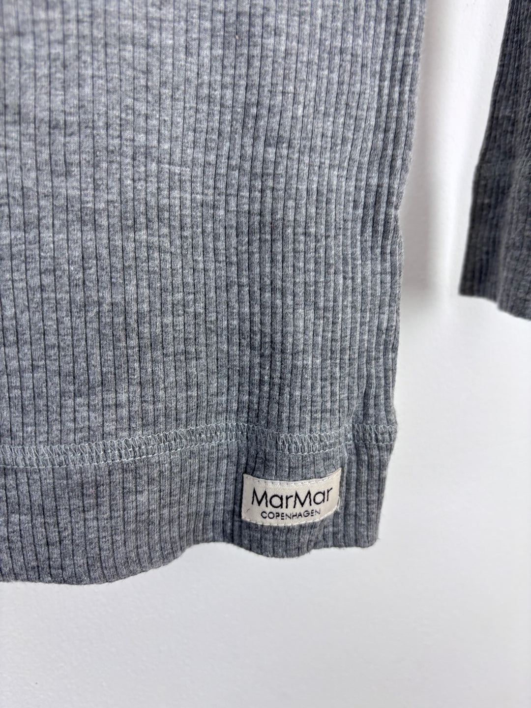 MarMar Grey Ribbed Top 18-24 Months-Tops-Second Snuggle Preloved