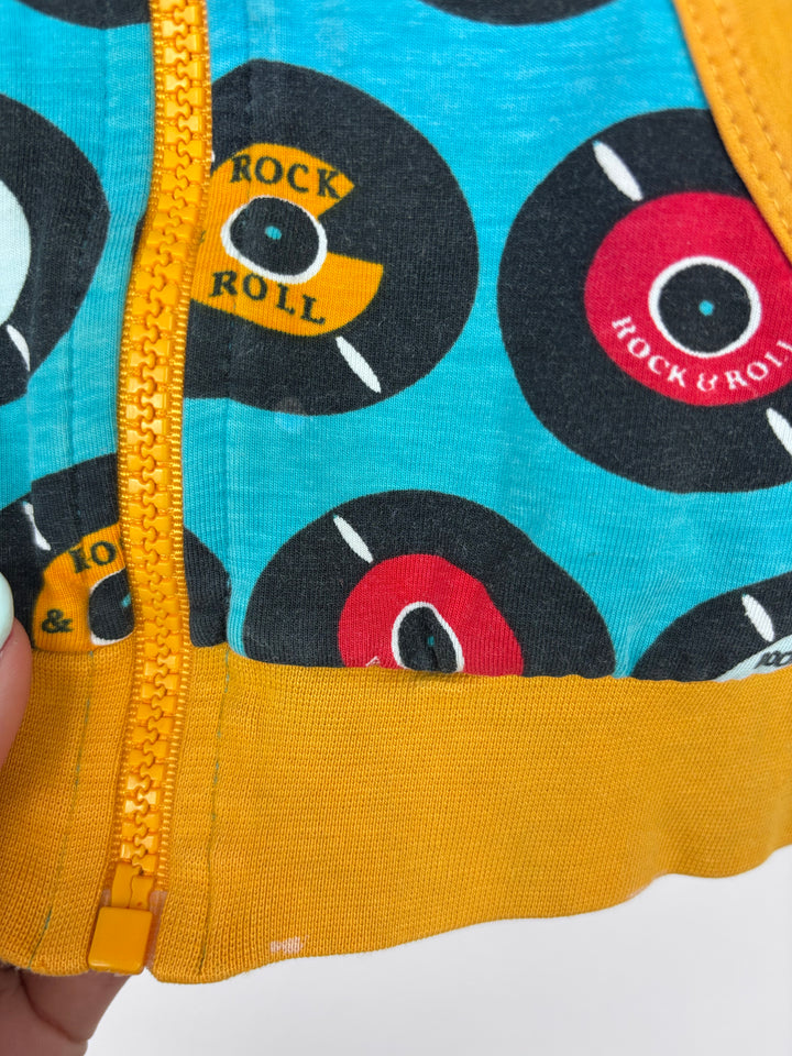 Maxomorra Rock & Roll Hoodie 3-4 Years-Hoodies-Second Snuggle Preloved
