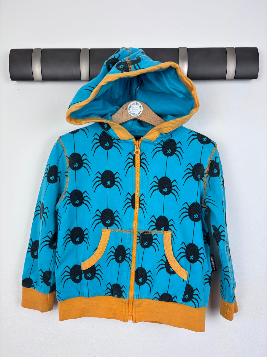 Maxomorra Spider Hoodie 3-4 Years-Hoodies-Second Snuggle Preloved
