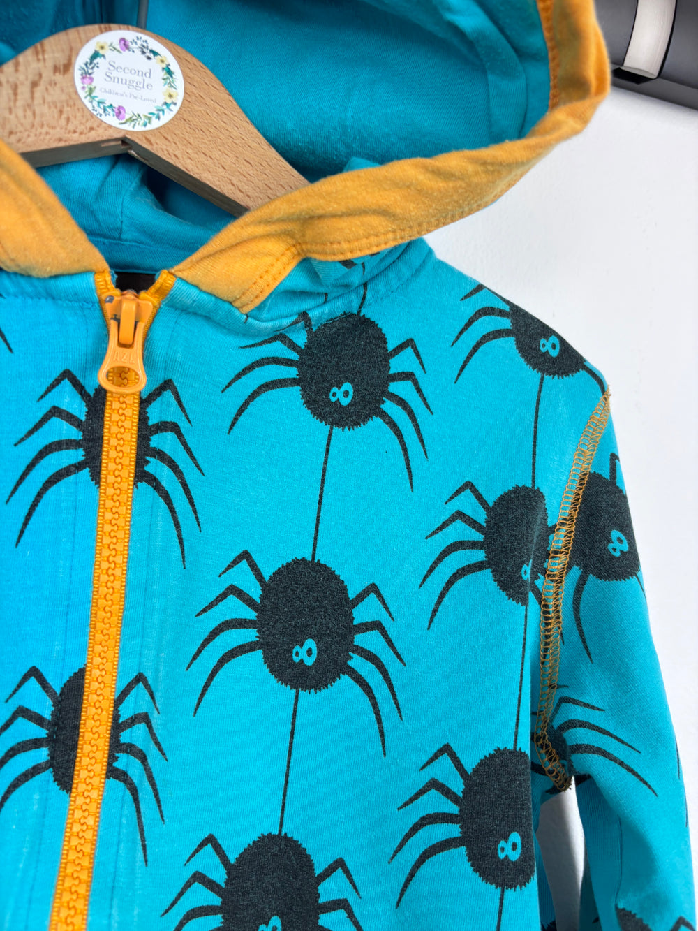 Maxomorra Spider Hoodie 3-4 Years-Hoodies-Second Snuggle Preloved