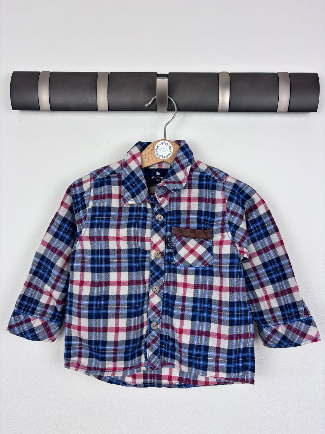 Allo & Lugh Check Shirt 2-3 Years-Shirts-Second Snuggle Preloved