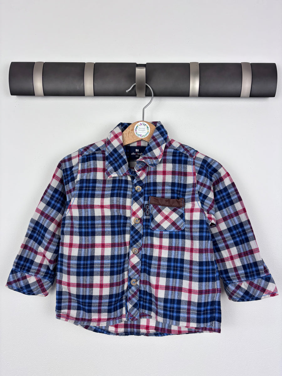Allo & Lugh Check Shirt 2-3 Years-Shirts-Second Snuggle Preloved