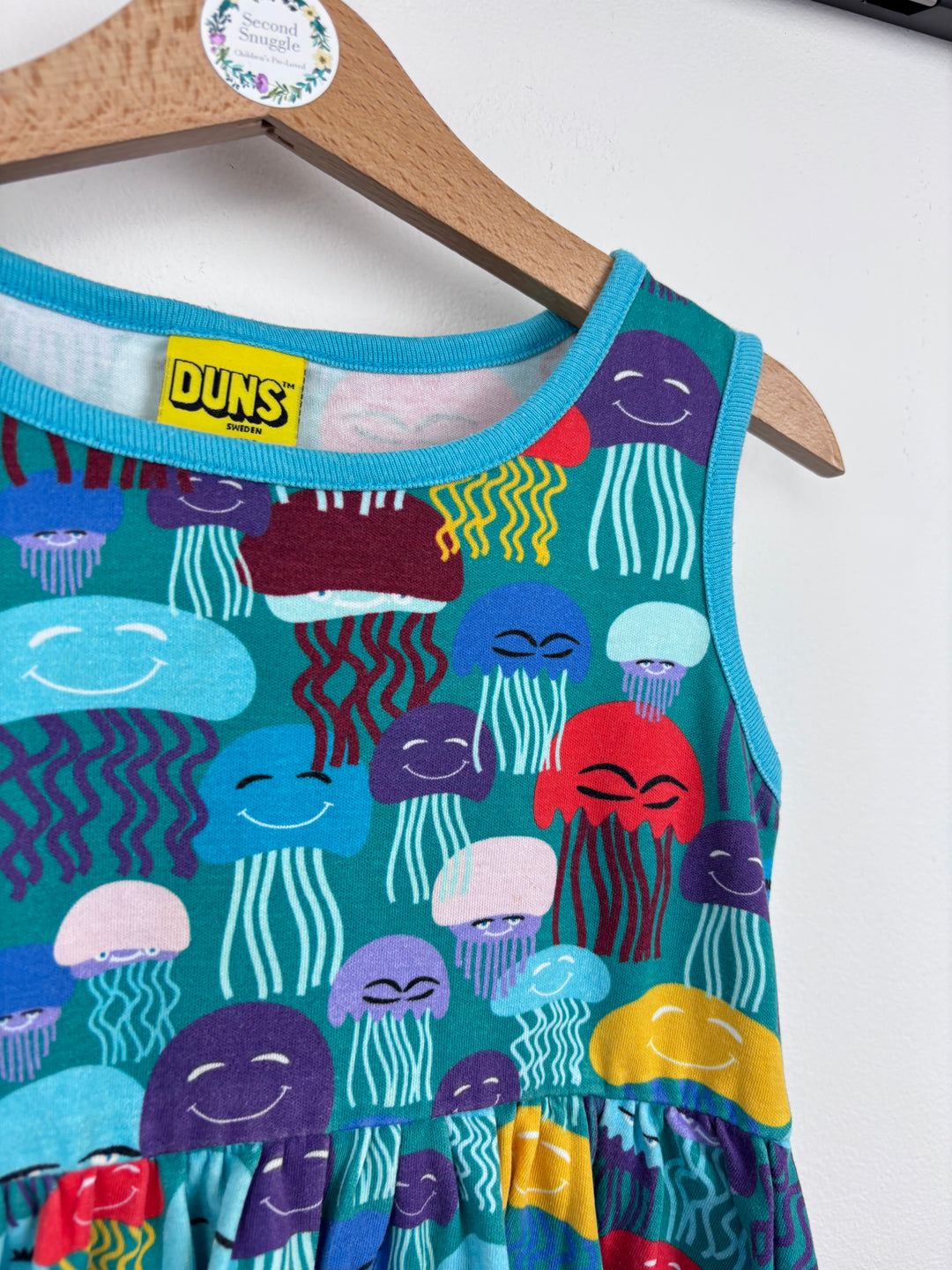 Duns Jellyfish Dress 104 (3-4 Years)-Dresses-Second Snuggle Preloved