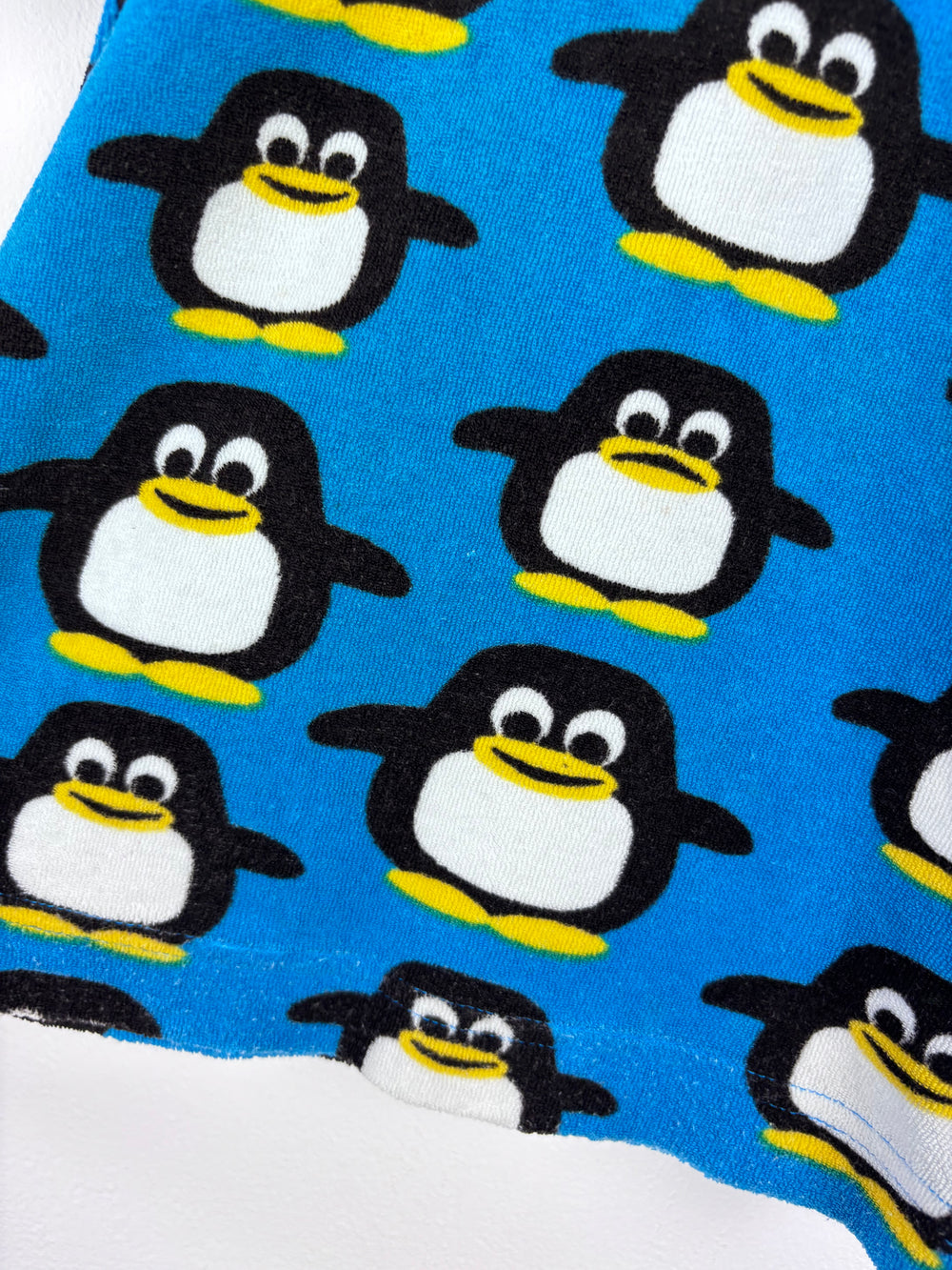 Naperonuttu Penguin Towelling Top 92 (18-24 Months)-Tops-Second Snuggle Preloved