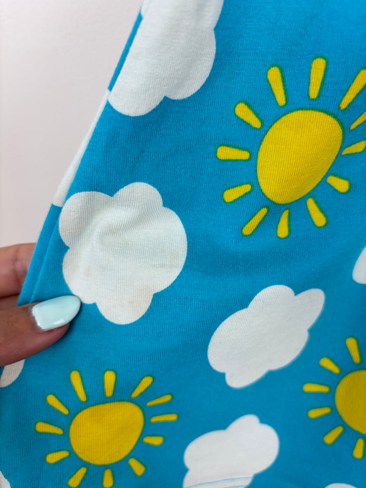 Maxomorra Sun and Cloud Dress 2–3 Years-Dresses-Second Snuggle Preloved