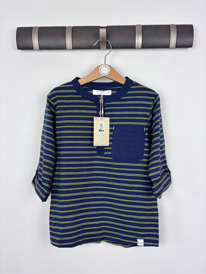 Leigh Tucker Willow Striped Shirt 6–7 Years-Tops-Second Snuggle Preloved