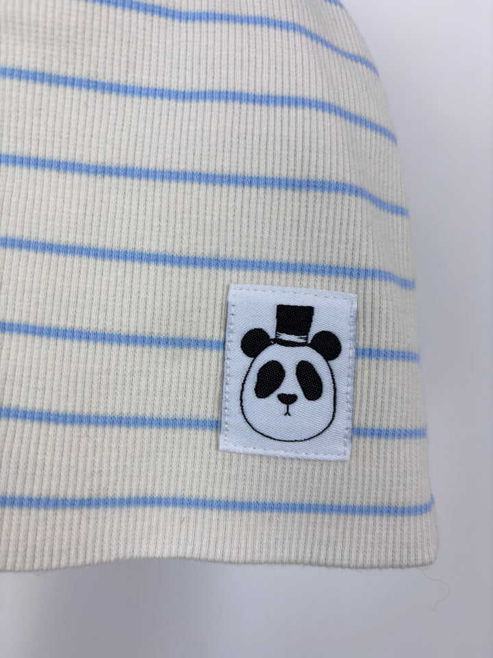 Mini Rodini Striped Panda Hat Size 44/46 (4-9 Months)-Hats-Second Snuggle Preloved