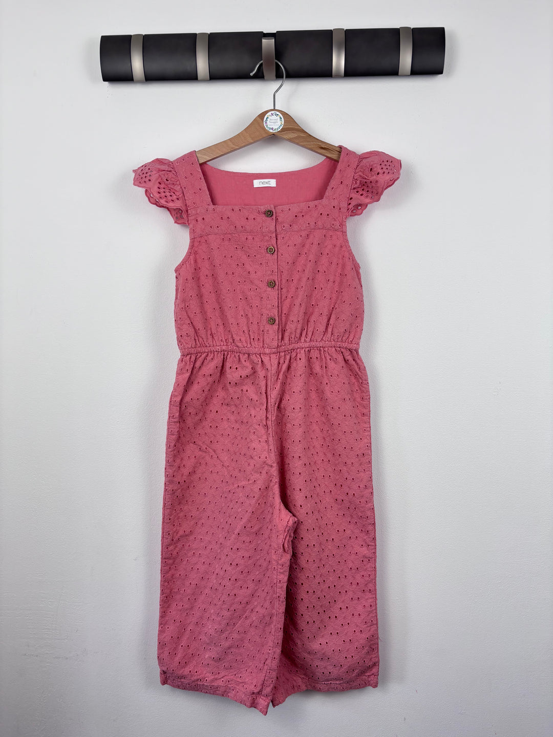 Next Broderie Jumpsuit 7 Years-Jump Suits-Second Snuggle Preloved