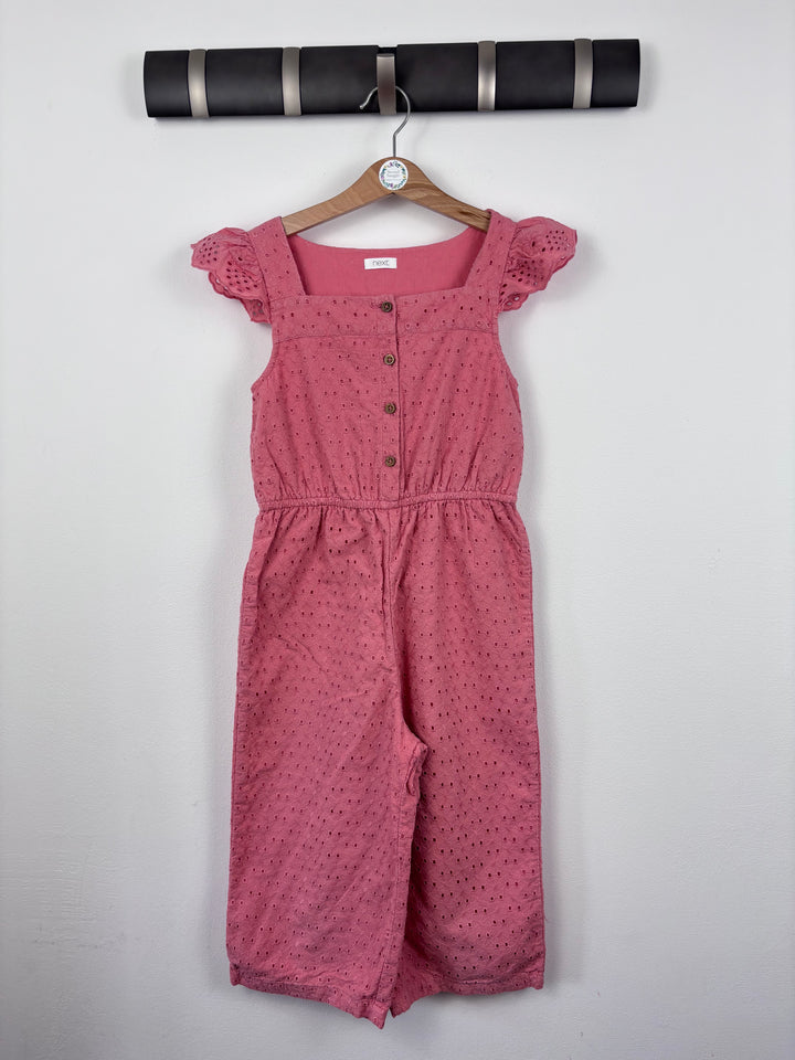 Next Broderie Jumpsuit 7 Years-Jump Suits-Second Snuggle Preloved