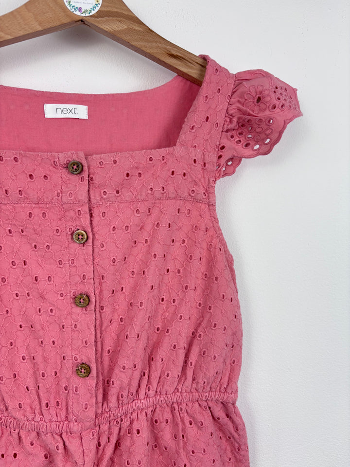 Next Broderie Jumpsuit 7 Years-Jump Suits-Second Snuggle Preloved