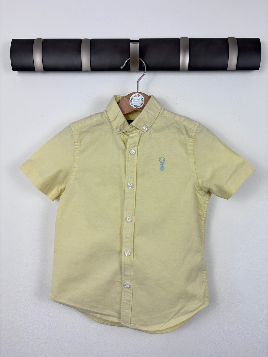Next Short Sleeve Yellow Shirt 5 Years-Shirts-Second Snuggle Preloved