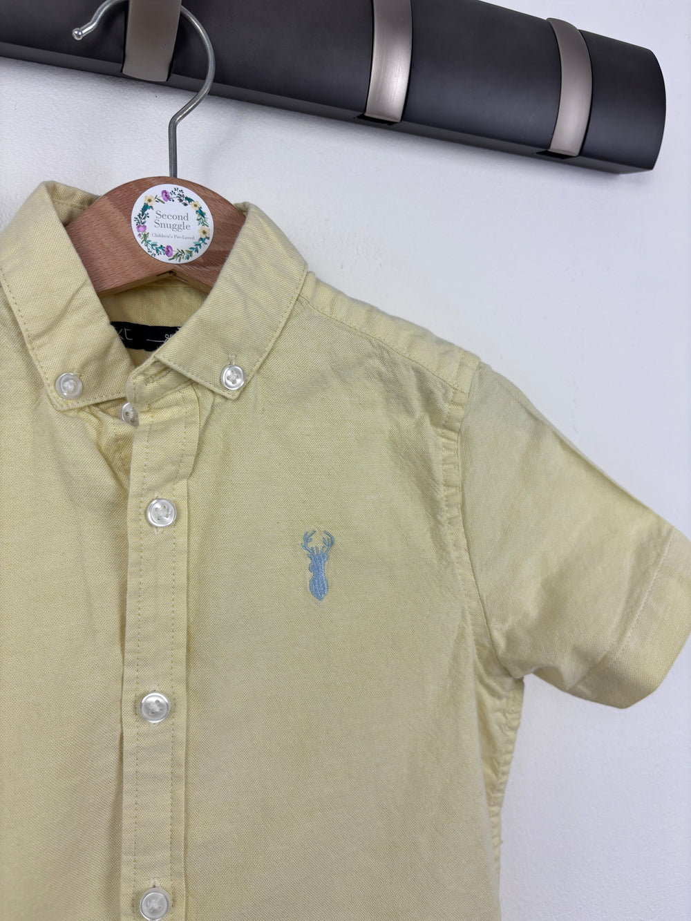 Next Short Sleeve Yellow Shirt 5 Years-Shirts-Second Snuggle Preloved