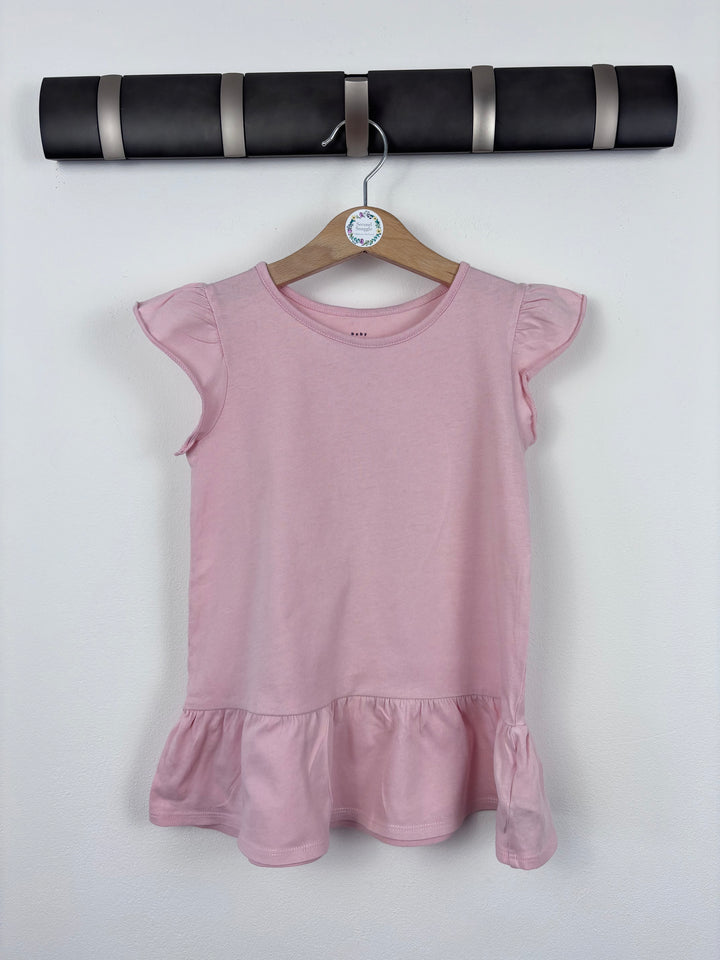 Baby Gap Pink Jersey Dress 4 Years-Dresses-Second Snuggle Preloved